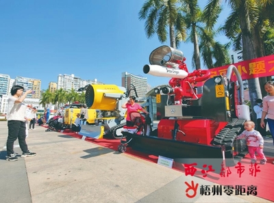 中国文明网_梧州_“119”消防安全宣传月启动