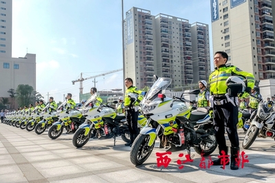 提高梧州交警快速处警能力