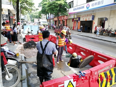 梧州市市政主渠清淤项目计划8月中旬完工(图)-广西新闻网